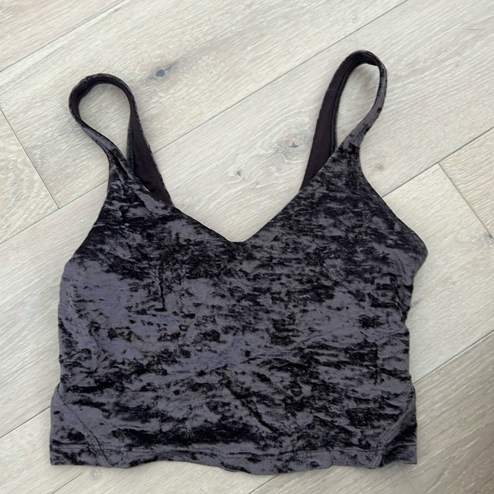 Lululemon velvet sports bra